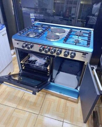 60*90 Haier 4+2 Standing Cooker with gas Compartment and Sensor