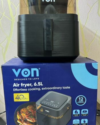 Von 6.5L Digital Air Fryer with 360 View
