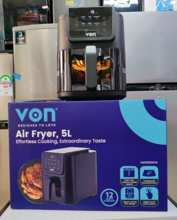 VON 5L Digital  Air Fryer VAF050DSTK