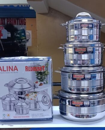 ALINA Redberry Stainless Steel Hotpots