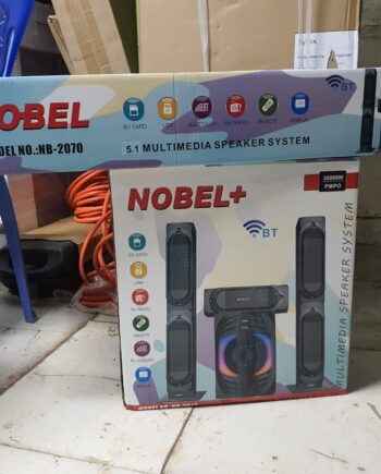 Nobel NB-2070 3.1ch Subwoofer 55,000W PMPO Multimedia Sub Woofer Speaker System Bluetooth